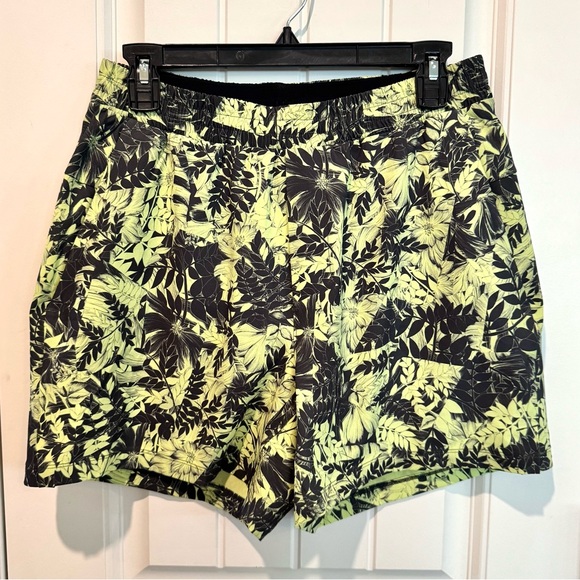 Lululemon Channel Cross Swim Short 5" Tropic Lemon Vibe Graphite Grey Men’s Sz M - Picture 2 of 15